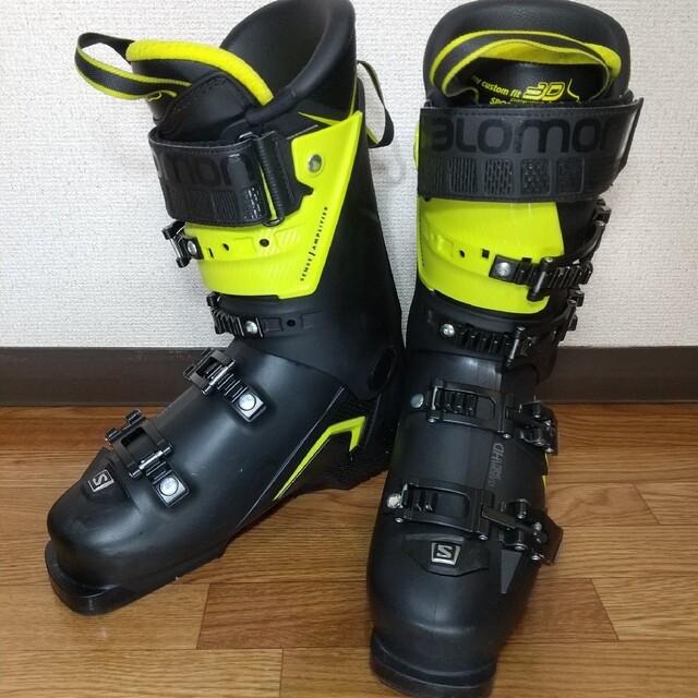 スキー ブーツ SALOMONサロモン S MAX110 ブラック✕イエロー - licu.org