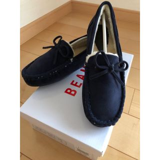 ビームス(BEAMS)の新品　BEAMS HEART / フェイクファー モカシン(スリッポン/モカシン)