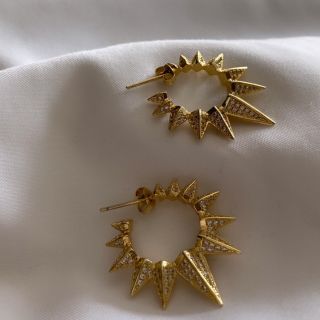 ジョンローレンスサリバン(JOHN LAWRENCE SULLIVAN)のSun Like Earrings / gold / #217(ピアス)