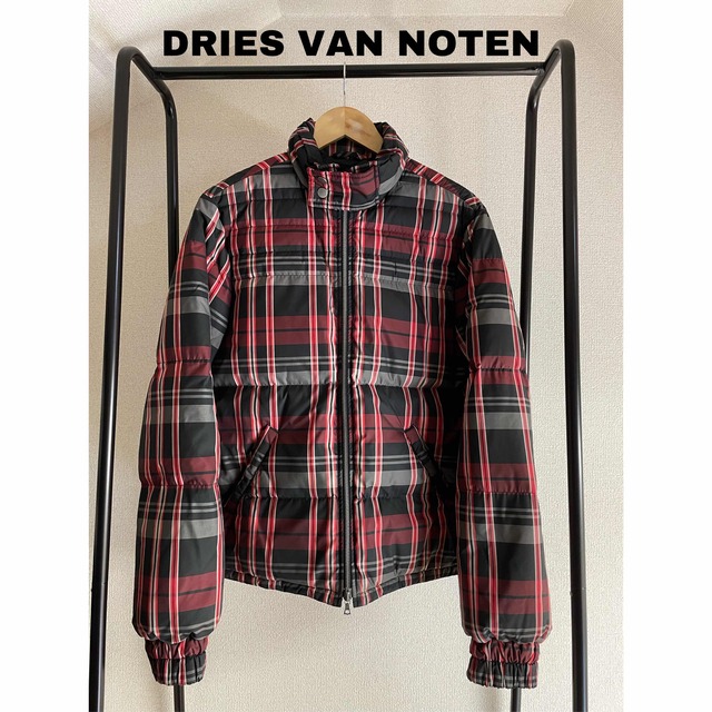 DRIES VAN NOTEN ドリスヴァンノッテン　チェックダウンジャケット