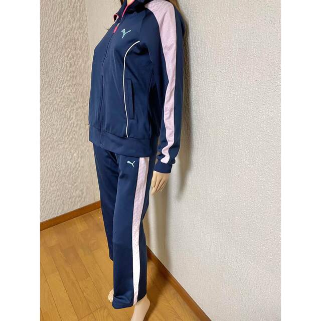 PUMA - プーマ レディースジャージ上下セット セットアップ サイズM、L PUMA - プーマ レディースジャージ上下セット セットアップ サイズM、L