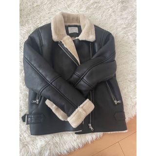 ザラキッズ(ZARA KIDS)のボアライダース　ライダース　ZARA ザラキッズ　zara kids(ライダースジャケット)