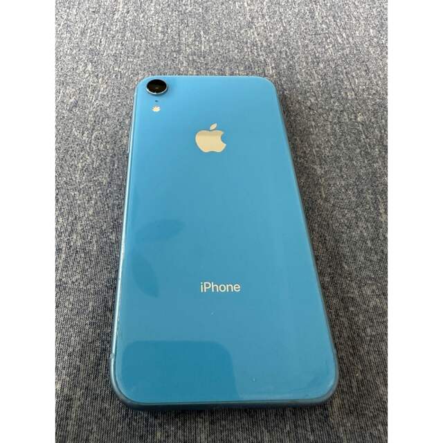 スマホ/家電/カメラiPhone  XR 128GB ブルー　付属品全てあり