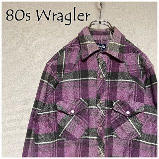 ラングラー(Wrangler)の80s Wrangler ネルシャツ レギュラーフィット ラングラー(シャツ)