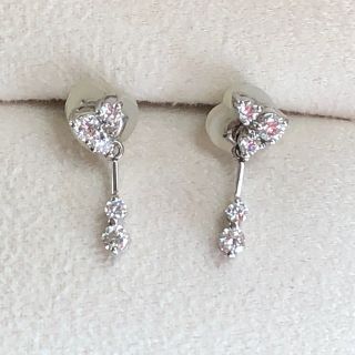 スタージュエリー(STAR JEWELRY)のお値下げ❗️STAR JEWELRY✨Pt950×ダイヤ0.32ct✨揺れピアス(ピアス)