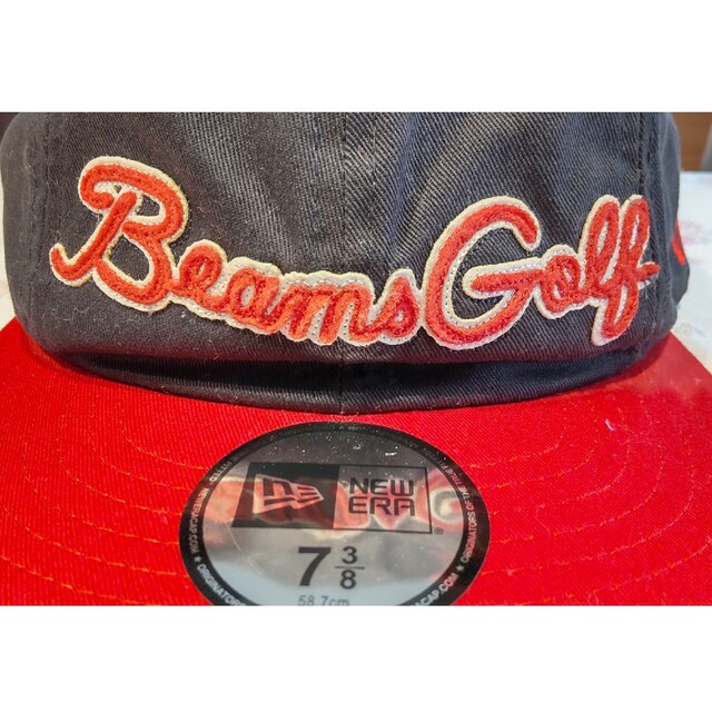 BEAMS(ビームス)の値下・未使用品・BEAMS GOLF✕NEW ERA/ベースボールキャップ メンズの帽子(キャップ)の商品写真
