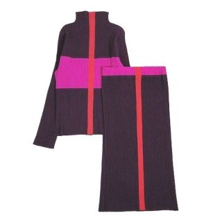 イッセイミヤケ(ISSEY MIYAKE)の90s ISSEY MIYAKE プリーツ セットアップ アーカイブ ▲A10(カットソー(長袖/七分))