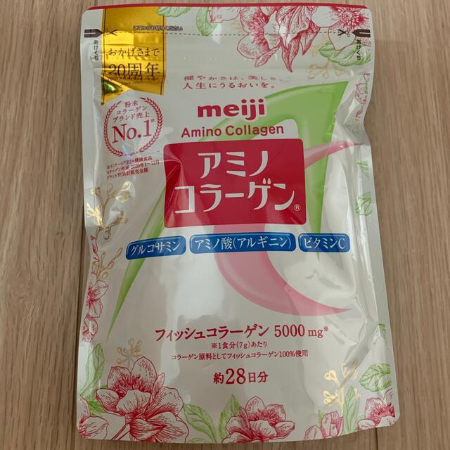 明治(メイジ)の明治 アミノコラーゲン 詰め替え用 196g 食品/飲料/酒の健康食品(コラーゲン)の商品写真