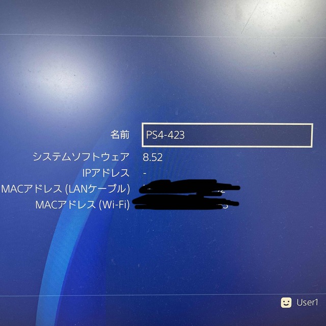 SONY PlayStation4 本体 CUH-2000BB01