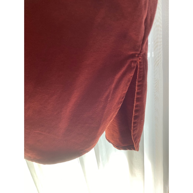ZARA(ザラ)のZARA テラコッタ色ワークコート レディースのジャケット/アウター(ロングコート)の商品写真