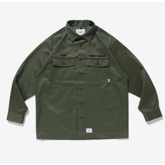 080481● 22SS WTAPS BUDS LS COTTON TWILL