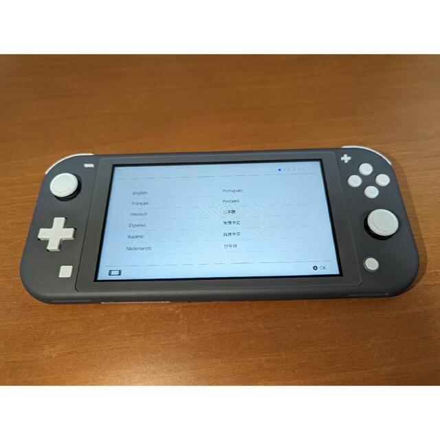 【2022/3/30購入】Nintendo Switch Liteグレー