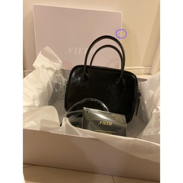 NIEEH(ニヒ)♡ SQUARE BAG MINI未使用 - ハンドバッグ