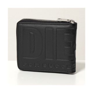 ディーゼル(DIESEL)のDIESEL 二つ折り財布 X08177 P0408 / T8013 /ブラック(折り財布)