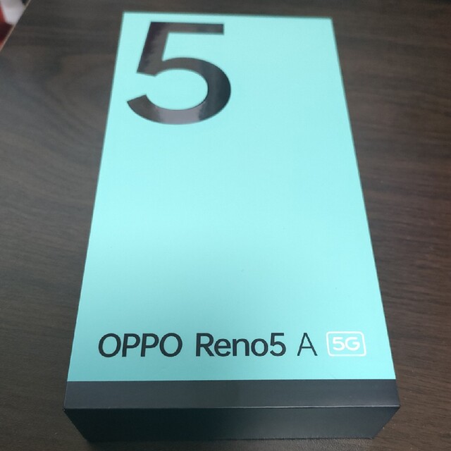【美品】OPPO Reno5 A シルバーブラック 物理デュアルシム対応版