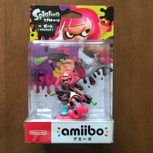 amiibo スプラトゥーン ガール ネオンピンク 新品未開封