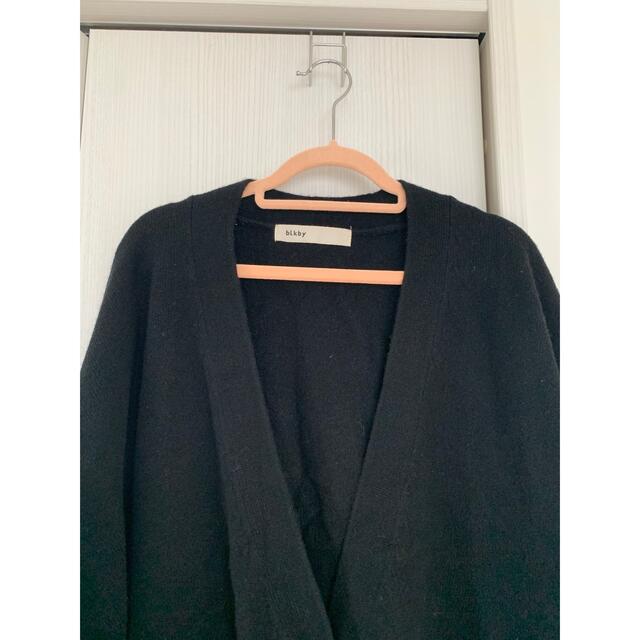 black by moussy ロングカーディガン