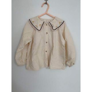 ザラキッズ(ZARA KIDS)のZARA kids コーデュロイブラウス(ブラウス)