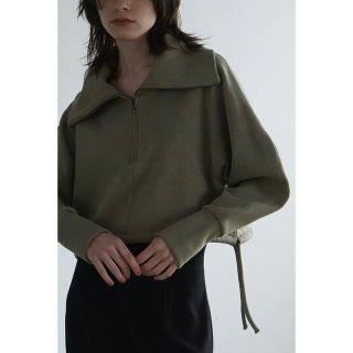 クラネ(CLANE)のCLANE クラネ “HALF ZIP SHORT TOPS” (トレーナー/スウェット)