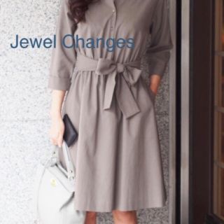 ジュエルチェンジズ(Jewel Changes)のJewelChanges♡シャツワンピース(ひざ丈ワンピース)