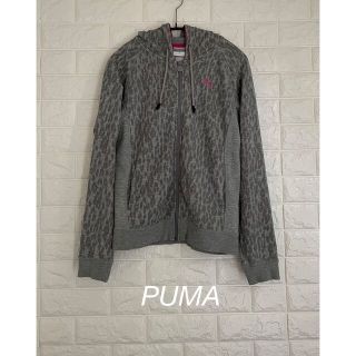 プーマ(PUMA)のPUMA ジップアップパーカー　レオパード柄(パーカー)