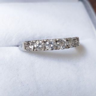 ダイヤモンド エタニティ リング 1.00ct Pt900 3.7gの通販 by やどかり