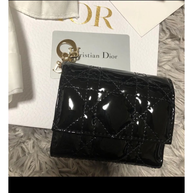Christian Dior - Dior財布/LADY DIOR ロータスウォレット