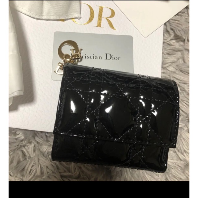 Dior財布/LADY DIOR ロータスウォレット