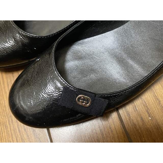 Gucci(グッチ)のGUCCI グッチ パンプス バレエシューズ　フラットシューズ レディースの靴/シューズ(バレエシューズ)の商品写真