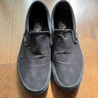 ヴァンズ(VANS)のバンズ　スリッポン　ブラック　27(スリッポン/モカシン)