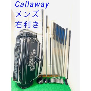 クラブ 3844 豪華 Callaway メンズ 右利き ゴルフクラブフルセット