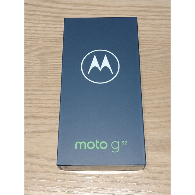 新品・未開封】motorola moto g32 ミネラルグレイ 新品・未開封】motorola moto g32 ミネラルグレイ