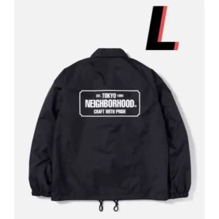 ネイバーフッド(NEIGHBORHOOD)の新品 L 黒 NEIGHBORHOOD WINDBREAKER JACKET(ナイロンジャケット)