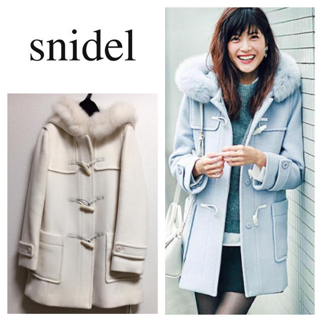 メーカー公式ショップ snidel♡﻿10周年袖ファーコート ...