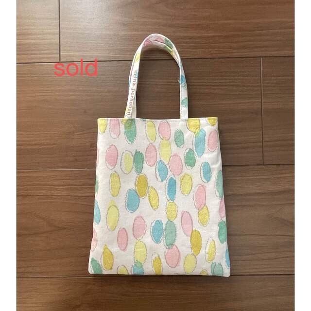 正規品 ミナペルホネン ミニバッグ polka