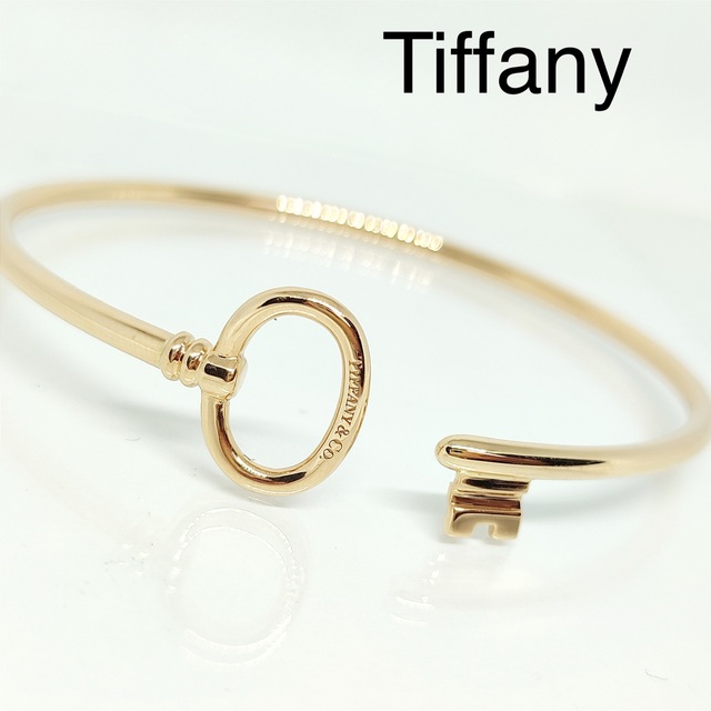 Tiffany & Co. - ※お値下げ不可　Tiffany ティファニー ワイヤー ブレス オーバルキー