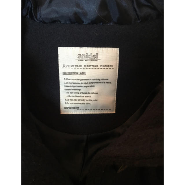 SNIDEL(スナイデル)の大人気snidel ダッフルコート 最終値下げ レディースのジャケット/アウター(ダッフルコート)の商品写真