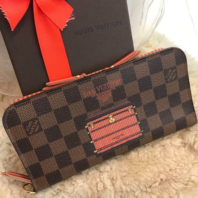 LOUIS VUITTON(ルイヴィトン)の★美品★ルイ・ヴィトン　ポルトフォイユ・アンソリット　トランク&ロック　長財布 レディースのファッション小物(財布)の商品写真