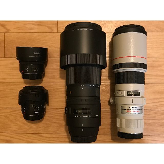 新品本物 Canon - 【セット売り】キャノン用レンズ４本セット レンズ(単焦点)