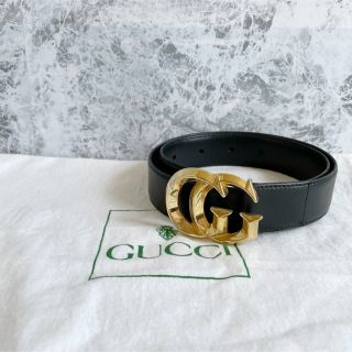 グッチ(Gucci)の美品 GUCCI オールドグッチ マーモント ゴールドバックル ベルト(ベルト)