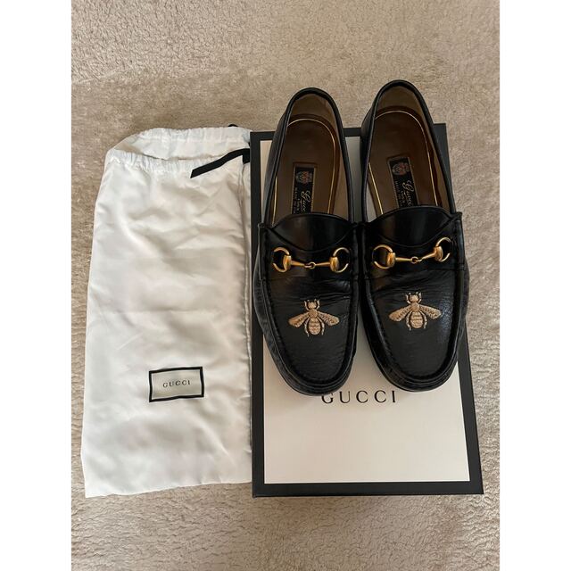 GUCCI ローファー 蜂 ビー オペラシューズ 革靴 disporabudpar