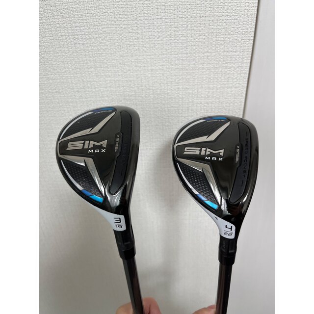 TaylorMade - 良品 ️テーラーメイドSIM MAXユーティリティ 3U 4U 2本セットの通販 by non's shop