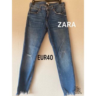 ザラ(ZARA)のamigo様専用♡ ZARA ダメージストレッチジーンズ(デニム/ジーンズ)