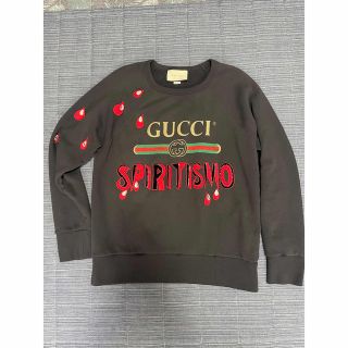 グッチ(Gucci)のGUCCI グッチ SPIRITISMO 刺繍スウェット シェリー(スウェット)