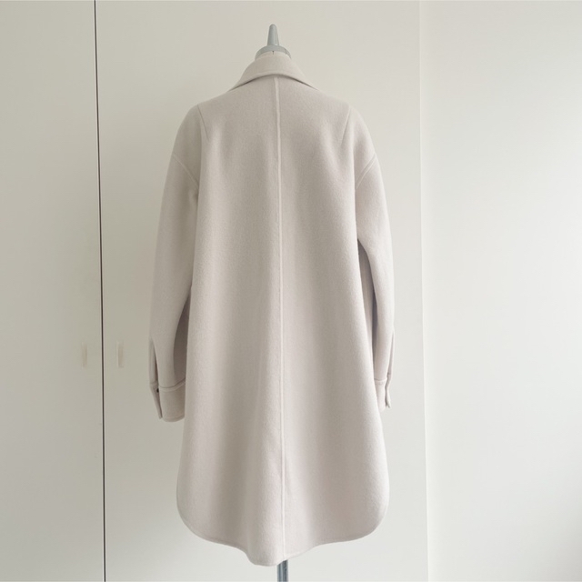 ウールシャツ型オーバーコート レディースのジャケット/アウター(その他)の商品写真