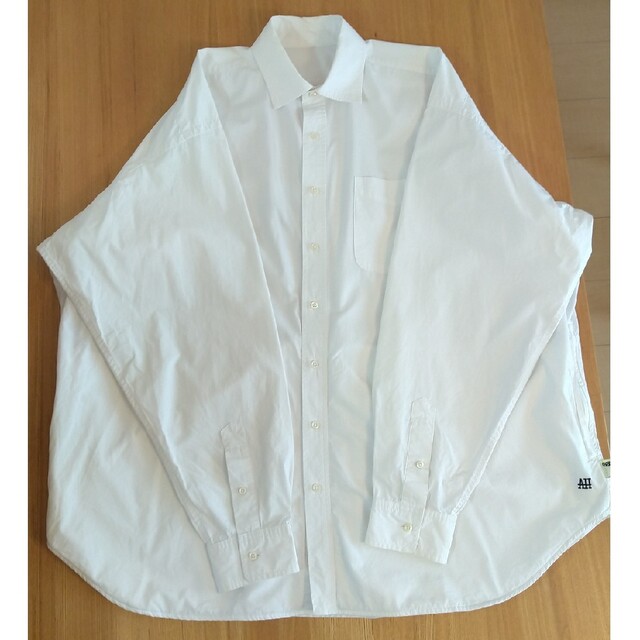 AH×SSZ ビッグシャツ BIG SHIRT White