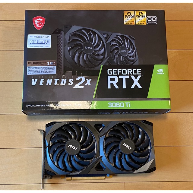 GeForce RTX 3060 Ti VENTUS 2X 8G OCV1