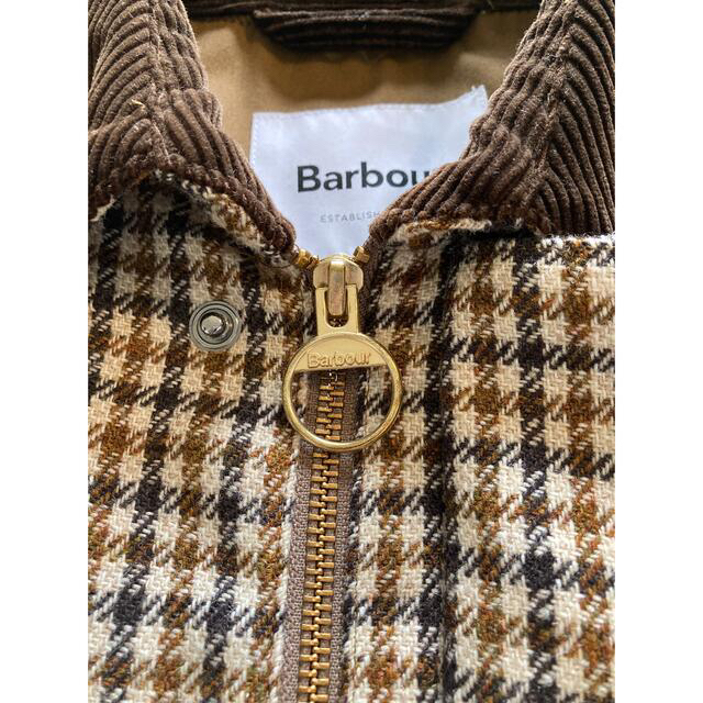 Barbour(バーブァー)のBarbour burghleyガンクラブチェック レディースのジャケット/アウター(ロングコート)の商品写真