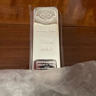井島貴金属　銀　インゴット1キロ(貨幣)