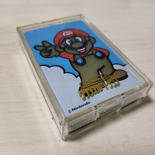 ニンテンドウ(任天堂)の【トランプ】マリオ クリアトランプ 年代物 90年代 Nintendo(トランプ/UNO)